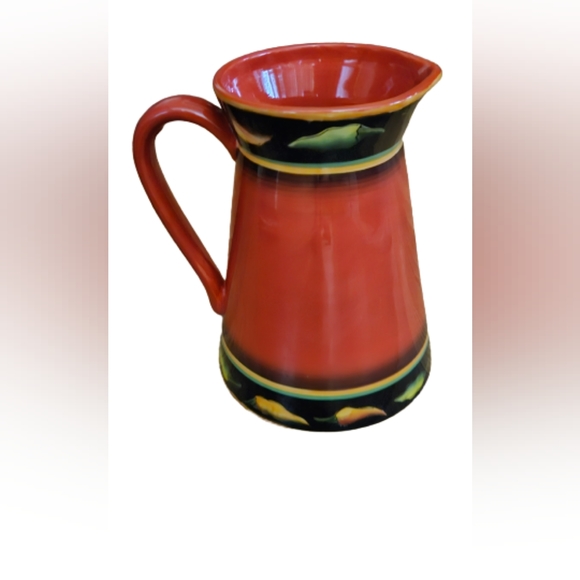 *NWOT Clay Art StoneLite Jalapeño Pitcher - Picture 2 of 4